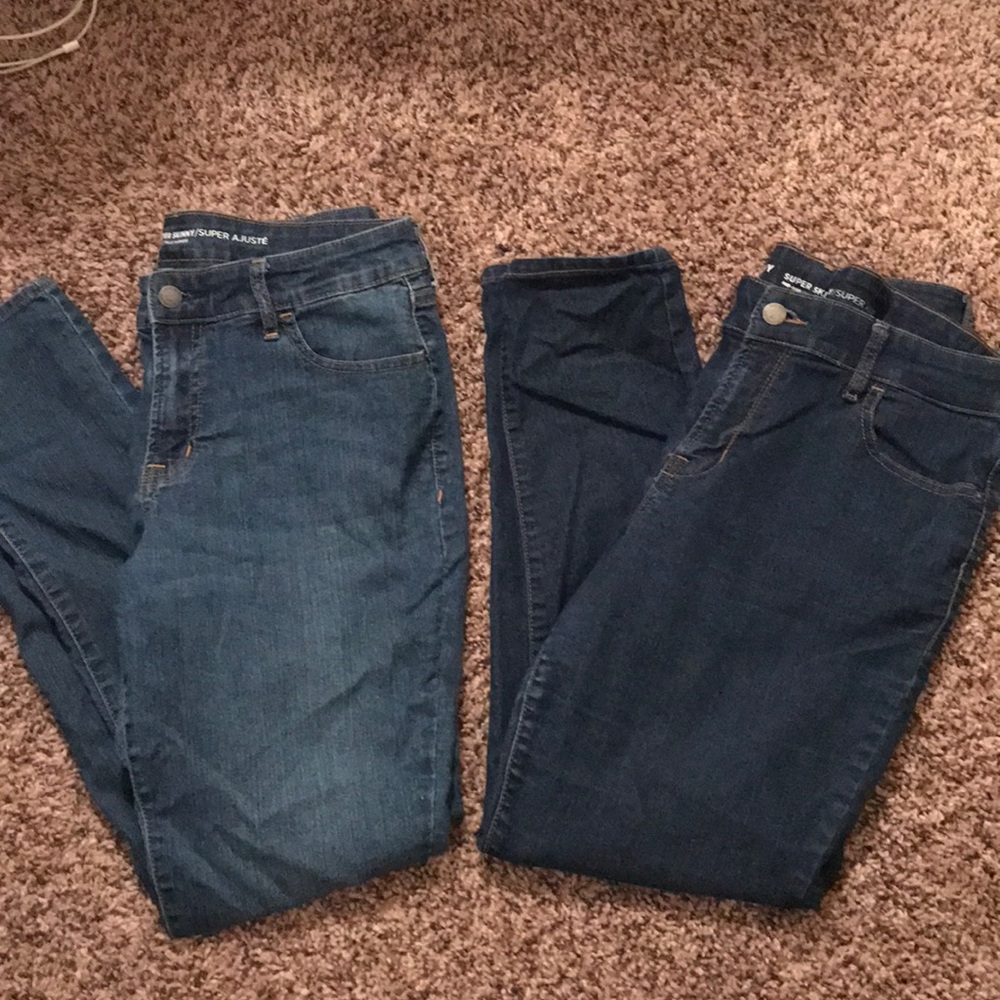 Old Navy Super Skinny jean Bundle